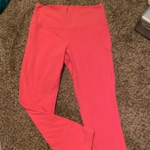 Ladies size 10 Lululemon yoga pants double lined